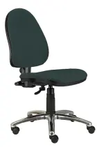 888/MEK CR židle kancelářská, kříž chrom, látka BO BONDAI BN6 (8010) - látka tmavě šedá